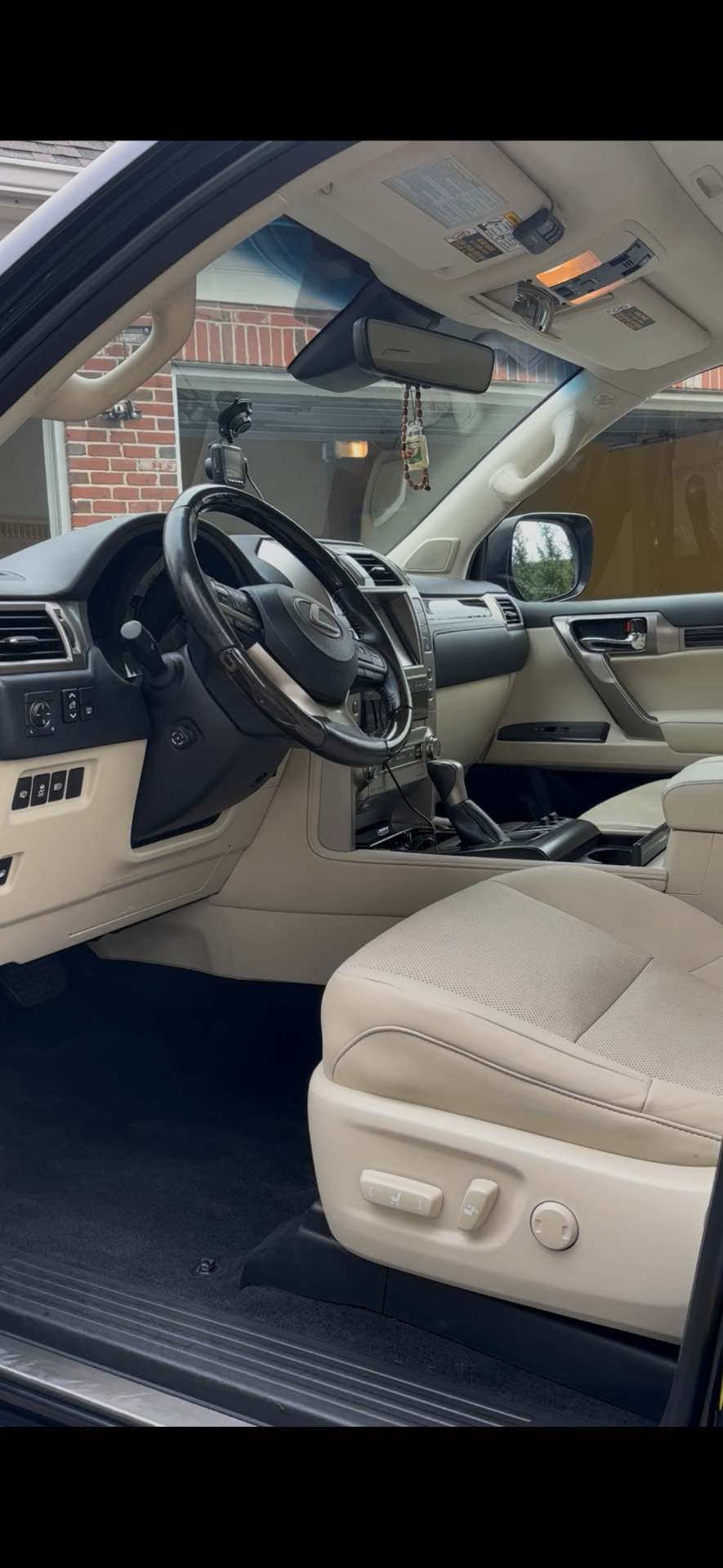 Detailed Lexus interior